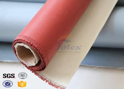 tela de vidro revestida do silicone à prova de fogo da espessura de 0.7mm para a proteção de solda