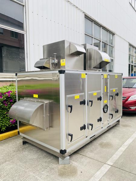 SUS316 Silica Gel Desiccant Dehumidifier 3000CMH For Sewage Treatment Pump Station