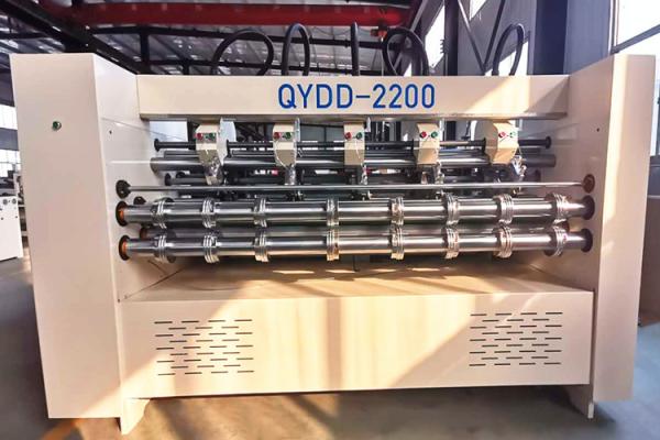 Corrugated Leade Edge Feedeer Slitter Scorer Automatic Corrugation Machine Mulitple Color Options