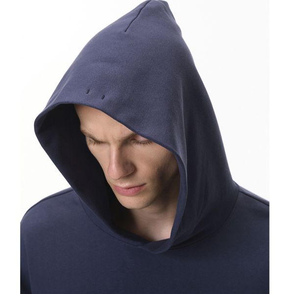Boxy Cropped Hoodie, 380G Loose Fit Men’s Long Sleeve Hooded Sweatshirt with Pockets | OEM & ODM Supported, Custom Logo, Fabric & Color Available