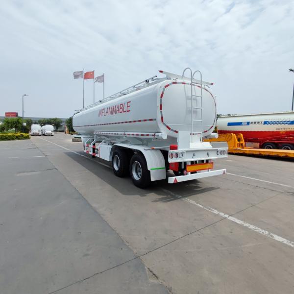 50t-70t Load Capacity 3 Axles 40000L -54000L Petrol Oil Tanker Fuel Tank Semi Trailer