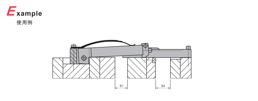 Болт замка S.Z5-2 защелки прессформы логотипа OEM BAITO прочный
