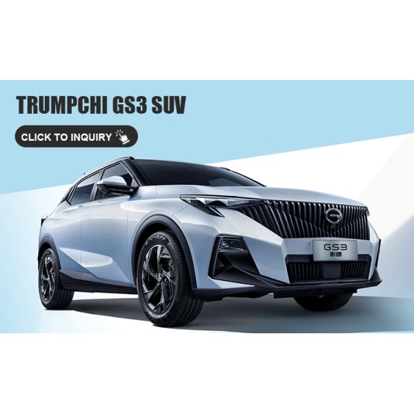 2023 GAC TRUMPCHI GS3 Secondhand Chinese Suv 4wd ABS Yes 5 Seats for City Trip Manual Gear Box