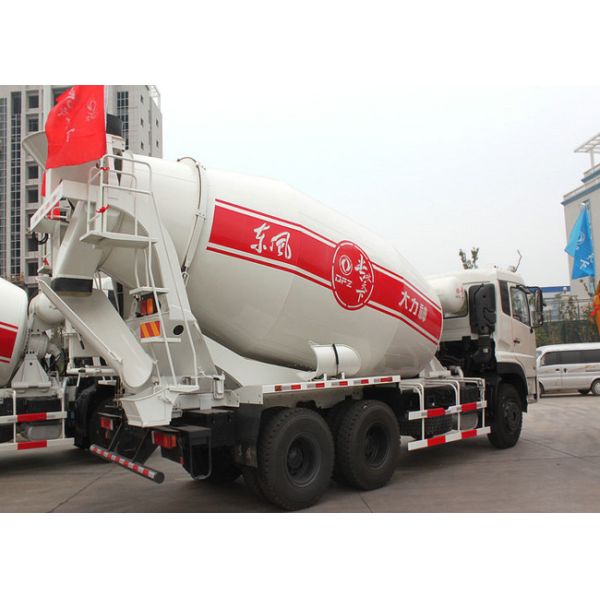 DFAC Concrete Mixer Truck 10 Wheels 12 CBM  6x4 Euro 4 / 5