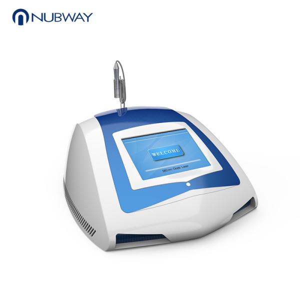 NUBWAY CE Certification 30w 980 nm diode laser spider vein removal machine 8 spot size can be choose