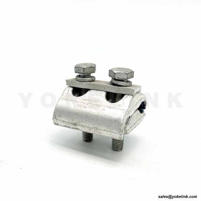 LC52AX Parallel Groove Aluminum Clamp Single Center 3/8 Bolt