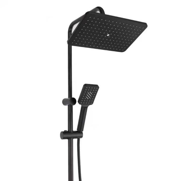 Rainfall Magnetic ABS Plastic Water Saving Square Ceiling Shower Head for Bathroom Faucet Accessory