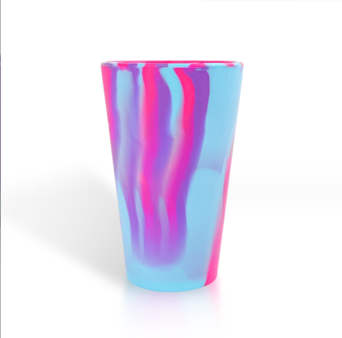 480ml 16 OZ BPA Free Silicone Durable Pint Beer Drinking Cup Ideal for Promotion Gift