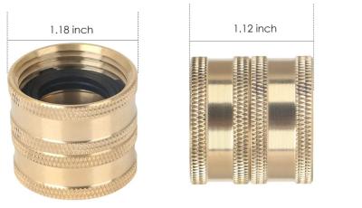 Conexão 3/4 da mangueira de jardim do CNC encaixe de bronze do T