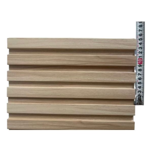 High Flex Interior WPC Fluted Wall Panel160mm WPC Louver Panel