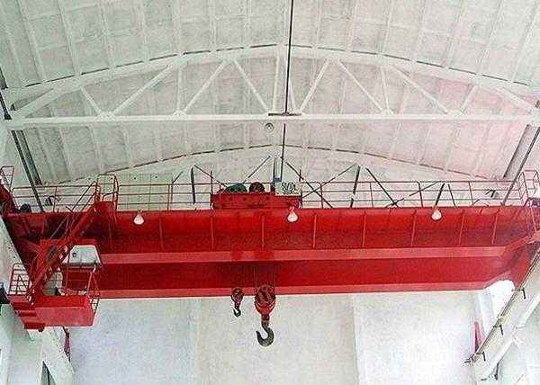 Span 10.5m - 41.5m Double Hoist Overhead Crane 5T 10T 20T Box Type Bridge Frame