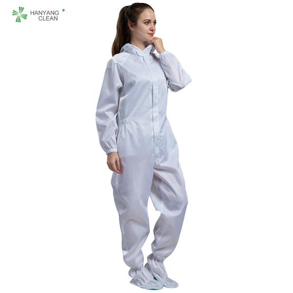 Cleanroom Garment Resuable Autoclave Coverall in Pharmaceutical Workshop