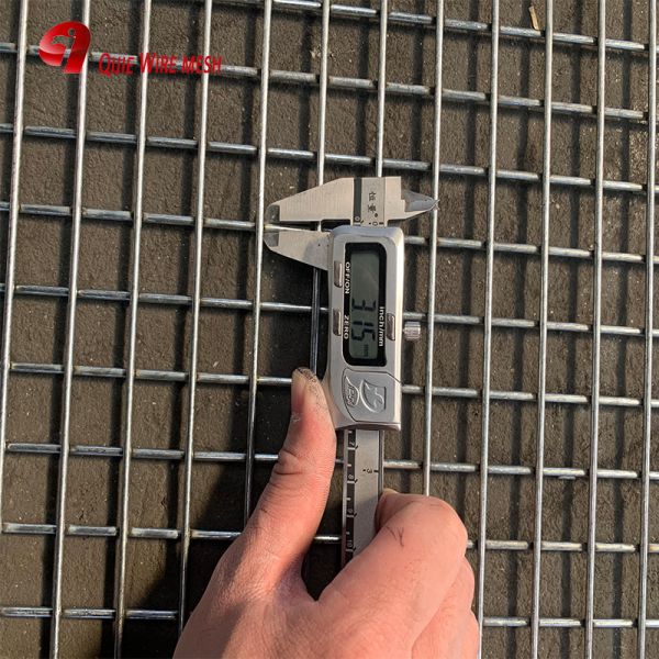 Rectangular W0.5m SGS Hot Dipped Galvanised Steel Mesh Panels