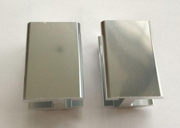 Polished Security Fence Aluminum Trim Extrusions Preciously Cutting OEM / ODM
