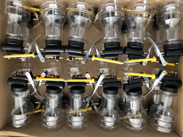 250ml transparent machine oiler oil pot for Lubrication Oil