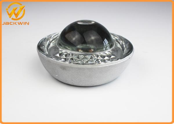 High Brightness Low MOQ Glass Catseye Road Stud For Highway Capacity 20 Tons