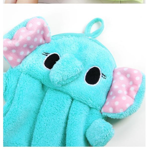 Cute Animal Microfiber Kids Children Cartoon Absorbent Hand Dry Towel Lovely Hand Towel