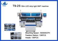 Máquina de montagem de chips de trilho duplo SMT pick and place machine para fabricação de tiras de LED de 100m