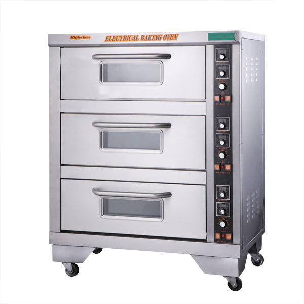 Digital Temperature Controller 650mm 67kg Industrial Bakery Oven