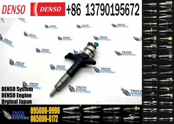 New diesel fuel injector truck engine spare parts 095000-9990 for ISUZU 4JJ1 injector diesel
