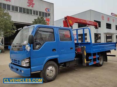 ISUZU 130hp Crane Truck Lifting 3 ton Construction Machinery
