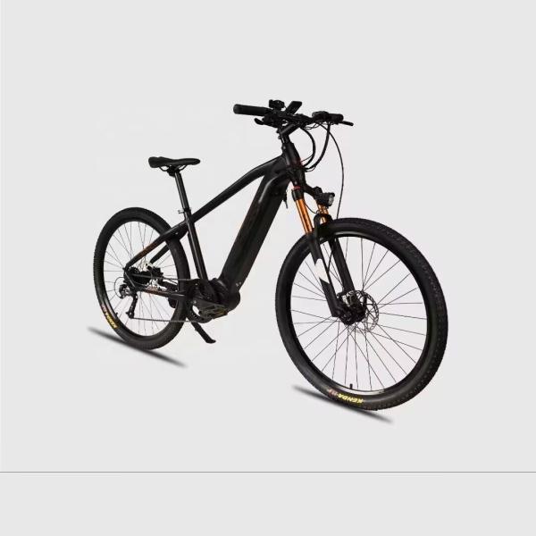 9 Speed Mid Drive Mountain E Bike 250W 27.5 Inch 48V 11AH 31AH Optional