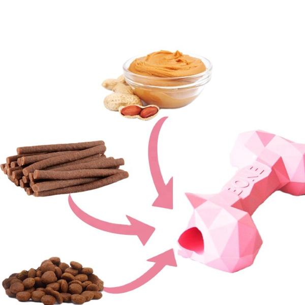 Pet Tooth Cleaning Interactive Bone Toys  Aggressive Chewers Chewing Satisfaction Guaranteed