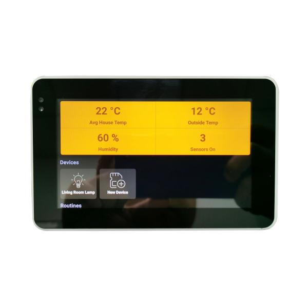 5 Inch Android POE Wall Mounted Touch Tablet With NFC Reader For Employee Attendance