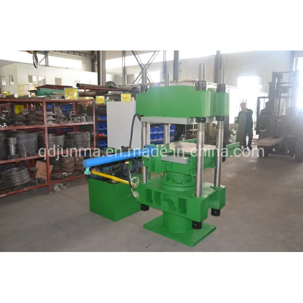 CE Certified Automatic Hydraulic Plate Rubber Vulcanizing Press with 400X400 Plate Size for O-Ring Making