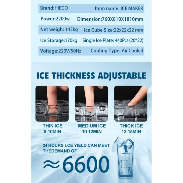 500Kg Cube Maker Industrial Ice Cube Making Machine For Fish Fresh Keeping