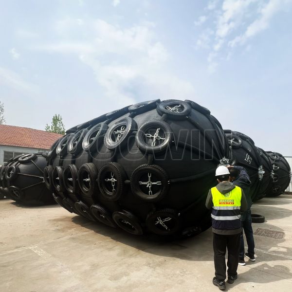 Yokohama Pneumatic Rubber Fenders Lightweight Net Type / Sling Type