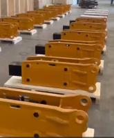 Casse à outils jaune de 125 mm Type de disjoncteurs hydrauliques pour les excavatrices