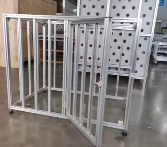 Perfil de extrusão de alumínio industrial 2020 3030 Série T Slot Barras de alumínio quadrados para gaiolas de pássaros personalizadas