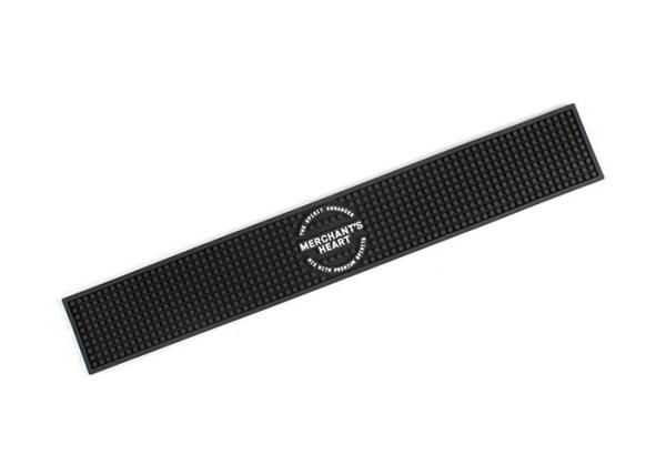 Black And White Soft PVC Bar Mat Counter Pad Plastic Rubber Table Mat Pads