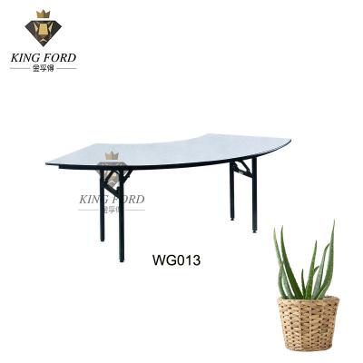 OEM ODM Hotel Banquet Table 30*30*1.2mm Iron Powder Coated Dining Table