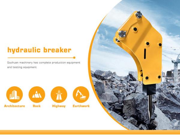 OEM Construction Mining Hydraulic Breaker Hammer For Excavator Machinery