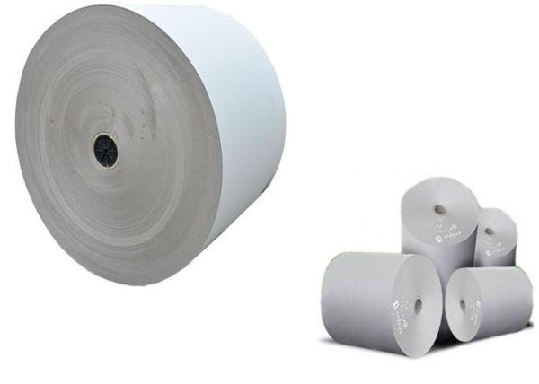 Paper in Reel 600 - 1400 gsm Grey Paper Roll Thickness Gray Board Paper