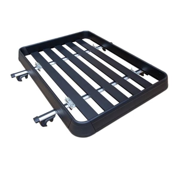 Aluminum Alloy Roof Rack Cargo Basket with Anti Theft Lock