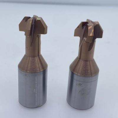End Mills Shank Diameter Custom Made For Machining Hardness Workpieces Cutting Edge Angle 35/38/45/55