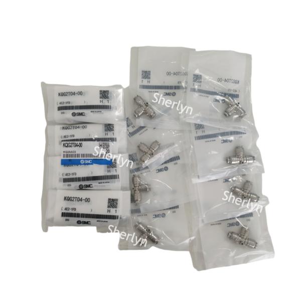 Les pièces de raccordement en acier inoxydable SMC KQG2T08-00 Push To Connect Fittings 8 mm Taille du tube 4E2-3FE/KQ2AA44