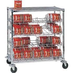 O móbil pode de alta capacidade resistente da unidade do shelving da série dos jogos 4 da cremalheira do armazenamento