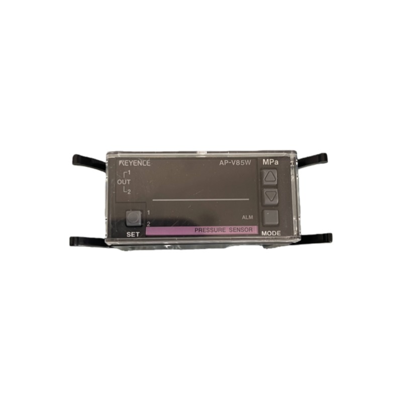 KEYENCE AP-V85W Durable Multi Fluid Digital Pressure Sensor Amplifier Unit Panel Mounted