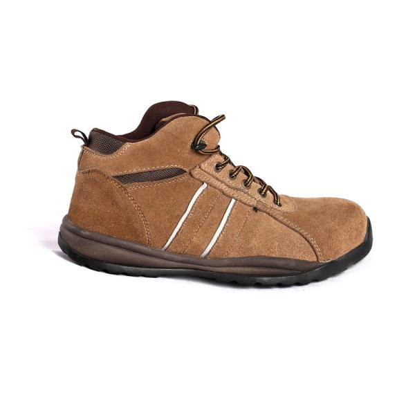 Steel Toe Cement Safety Shoes featuring Lace-up Closure Type and Slip Resistant Function Work Boots