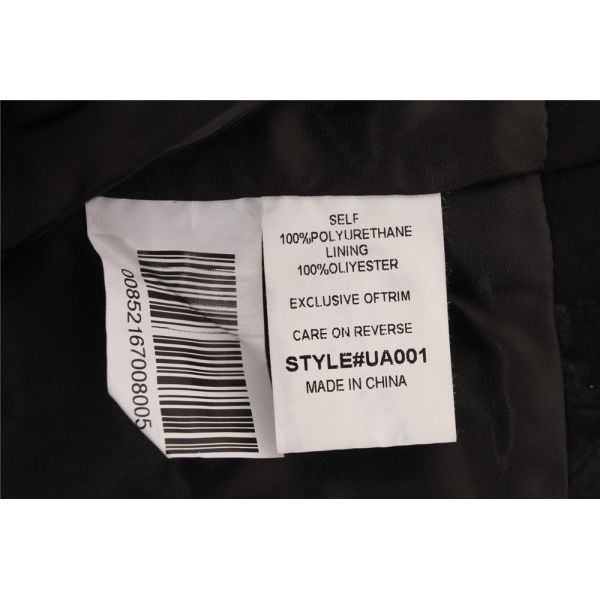 Black Red Cropped Ladies Suede Bomber Jacket With Jacquard Weave