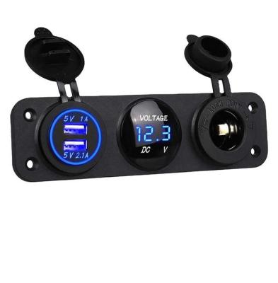 Reliable Dual QC2.0 15W USB Car Charger With Real Time Voltage Monitoring