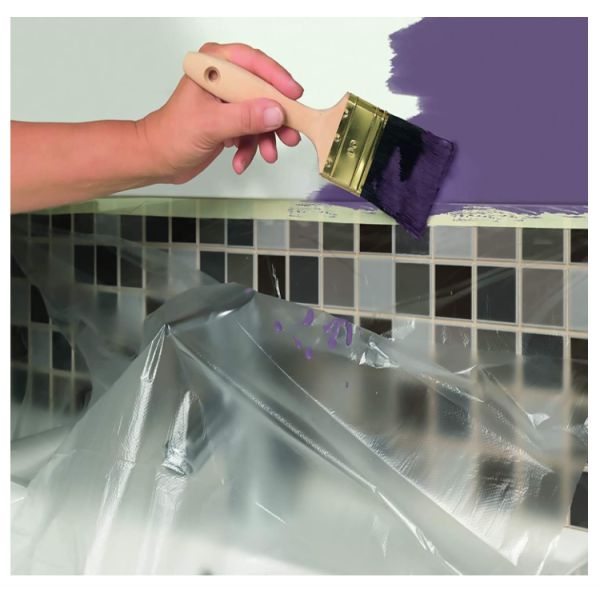 Moisture Proof High Temperature Outdoor Maskeleme Taped Auto Paint Film Refinish Masking Paper