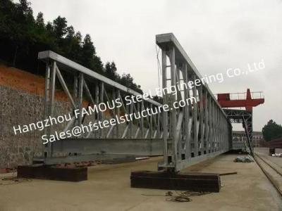 tipo de aço de pouco peso Pre-projetado do projeto 200 do Overcrossing da ponte modular provisória