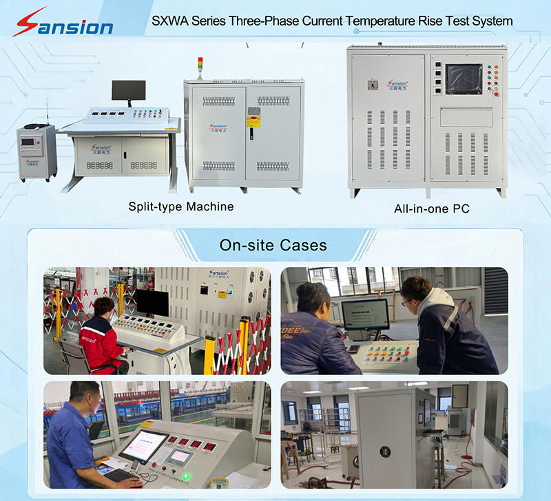 Advanced Temperature Rise Test Equipment for Transformer Temperature Performance, Switchgear Heating and Electrical Equipment Testing