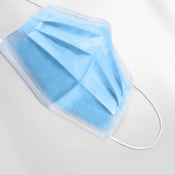 Disposable Medical Protective Mask , 3 Ply Medical Breathing Mask Logo Printed