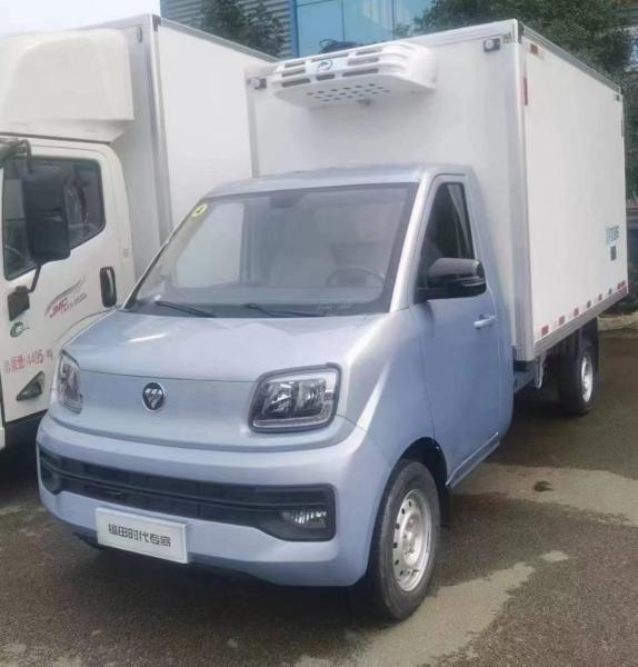 Small Freezer Refrigerated Truck With Cargo Box Equipped With Side Door and Refrigerator Truck Body Horsepower 150hp